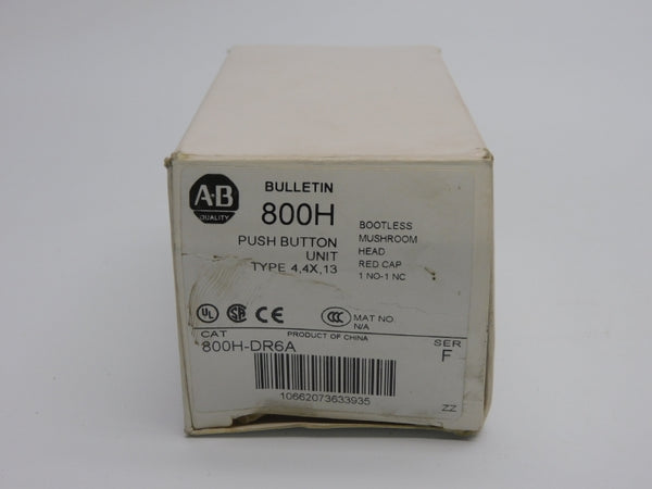 ALLEN BRADLEY 800H-DR6A SER. F (WH) NSMP