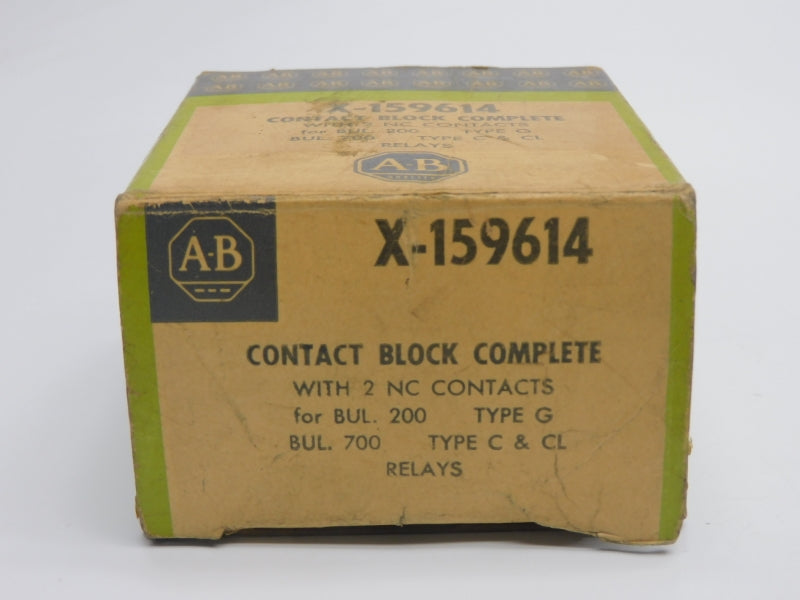 ALLEN BRADLEY X-159614 (BK/GR) NSMP