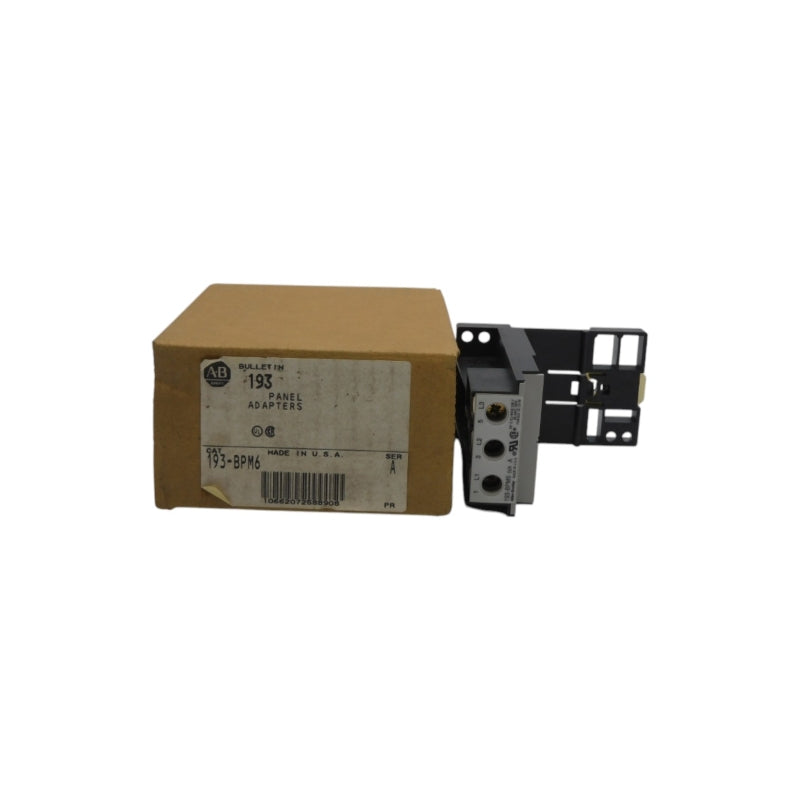 ALLEN BRADLEY 193-BPM6 SER. A (AS PICTURED) (BR/WH) NSMP