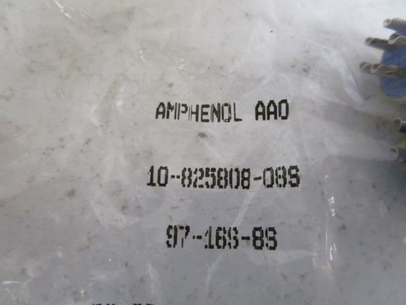 LOT OF 2 AMPHENOL 97-16S-8S NSMP