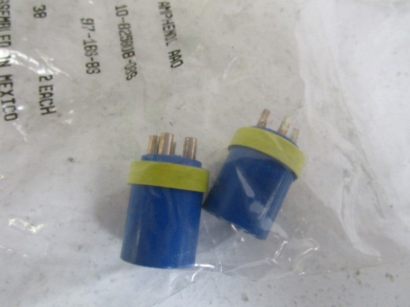 LOT OF 2 AMPHENOL 97-16S-8S NSMP