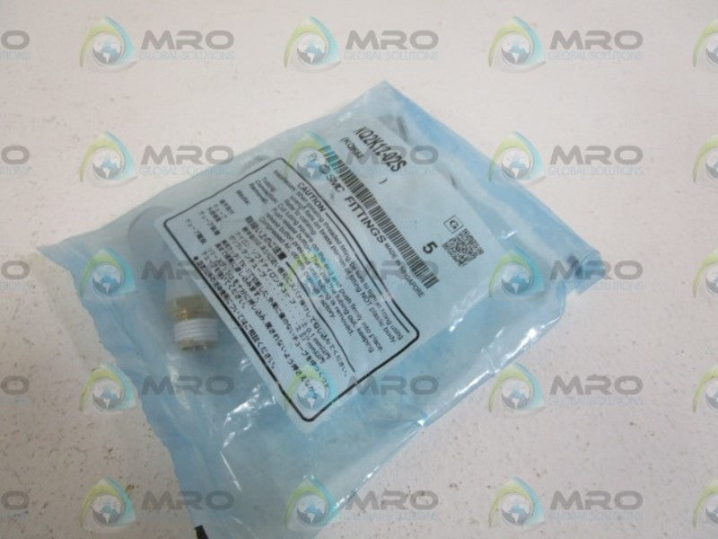 LOT OF 5 SMC FITTINGS KQ2K12-02S NSMP