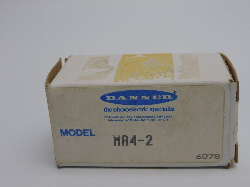 BANNER ENGINEERING MA4-2 NSMP