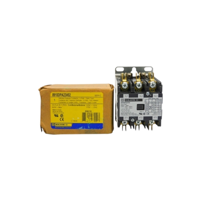 SQUARE D 8910DPA23V02 SER. C 110/120V 25A NSMP