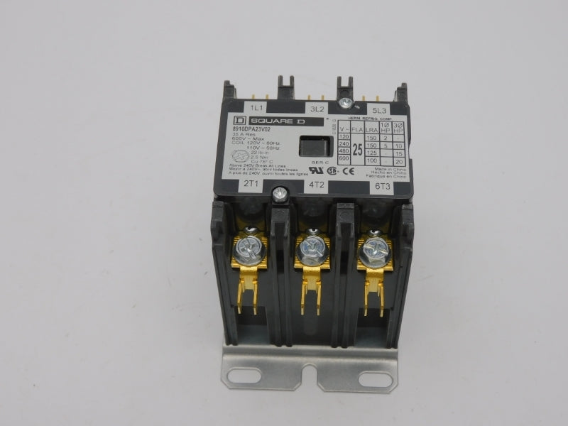 SQUARE D 8910DPA23V02 SER. C 110/120V 25A NSMP