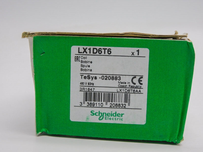 SCHNEIDER ELECTRIC LX1D6T6 480V (GREEN) NSMP