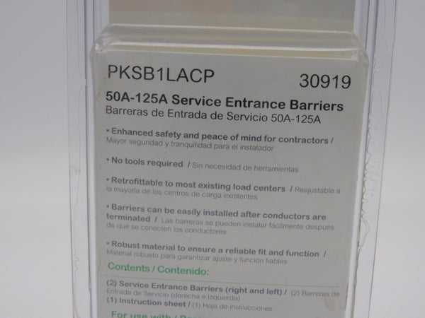 SQUARE D PKSB1LACP 50-125A NSMP