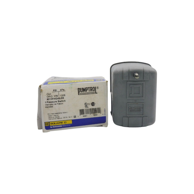 SQUARE D 9013FHG49J59 SER. C 600V 175PSI NSMP