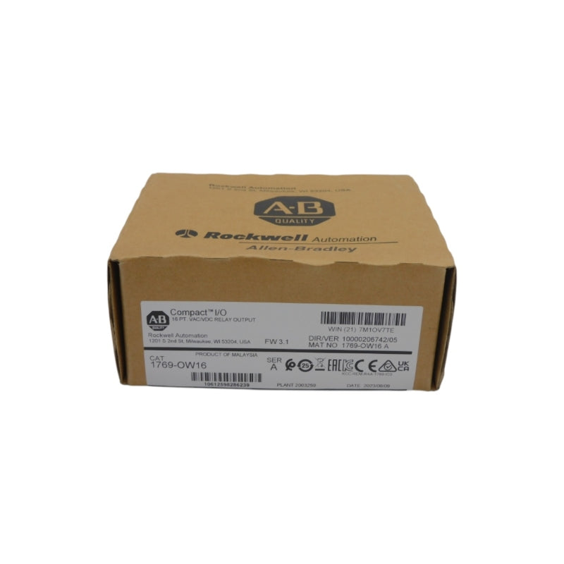 ALLEN BRADLEY 1769-OW16 SER. A F/W 3.1 VER. 05 DATE: 2023 NSFS