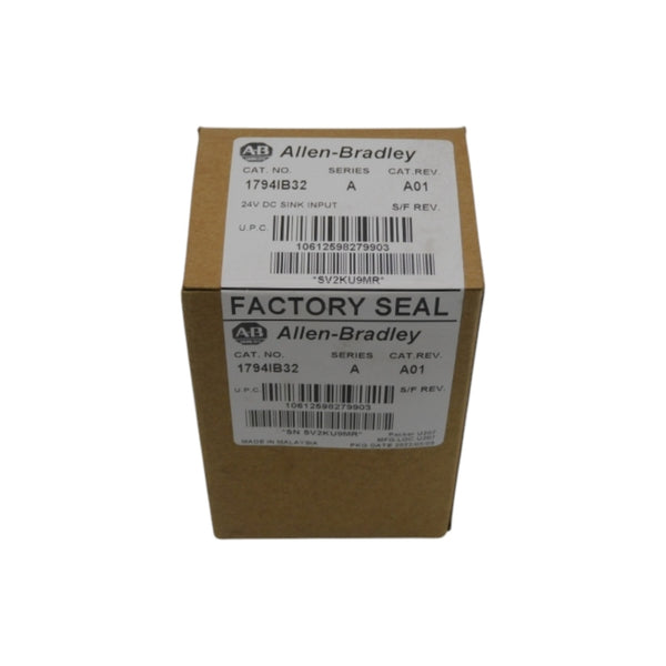 ALLEN BRADLEY 1794-IB32 SER. A REV. A01 24VDC DATE: 2022 NSFS