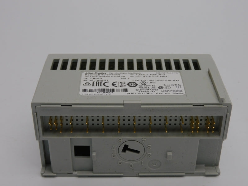 ALLEN BRADLEY 1794-OB16 SER. A 10-31.2VDC 0.5A NSNP