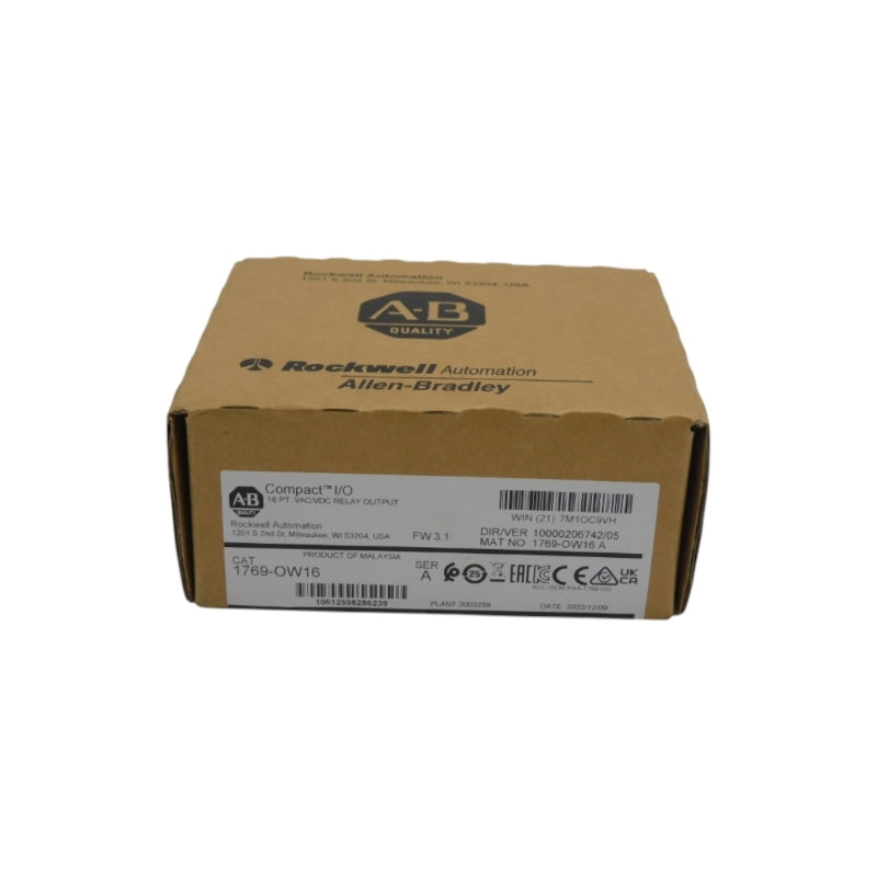 ALLEN BRADLEY 1769-OW16 SER. A F/W 3.1 VER. 05 DATE: 2022 NSFS