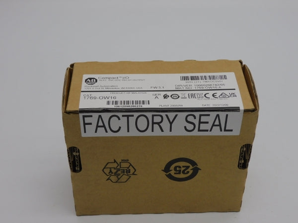 ALLEN BRADLEY 1769-OW16 SER. A F/W 3.1 VER. 05 DATE: 2022 NSFS