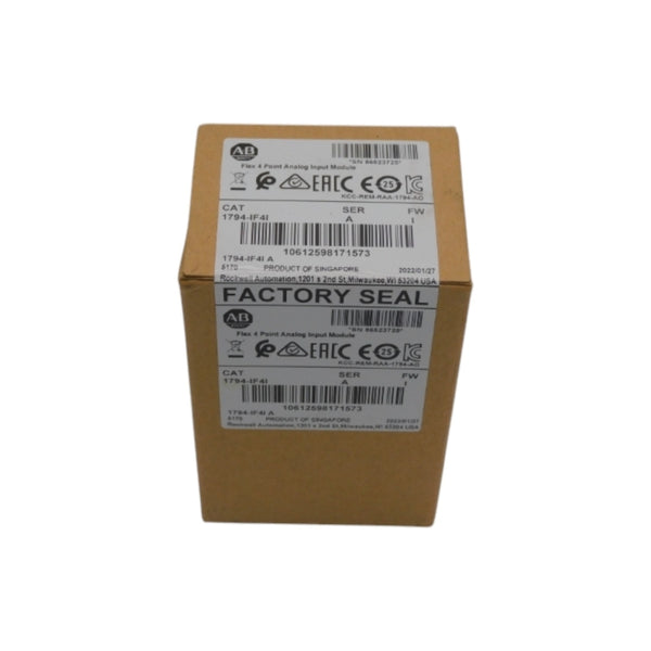 ALLEN BRADLEY 1794-IF4I SER. A F/W I DATE: 2022 NSFS