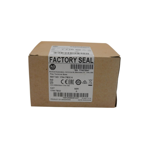 ALLEN BRADLEY 1794-TB32 SER. A DATE: 2020 NSFS