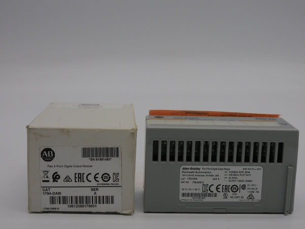 ALLEN BRADLEY 1794-OA8I SER. A 120VAC 4A NSMP