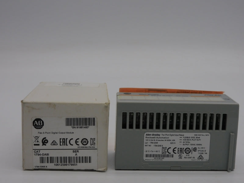 ALLEN BRADLEY 1794-OA8I SER. A 120VAC 4A NSMP