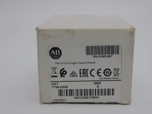 ALLEN BRADLEY 1794-OA8I SER. A 120VAC 4A NSMP