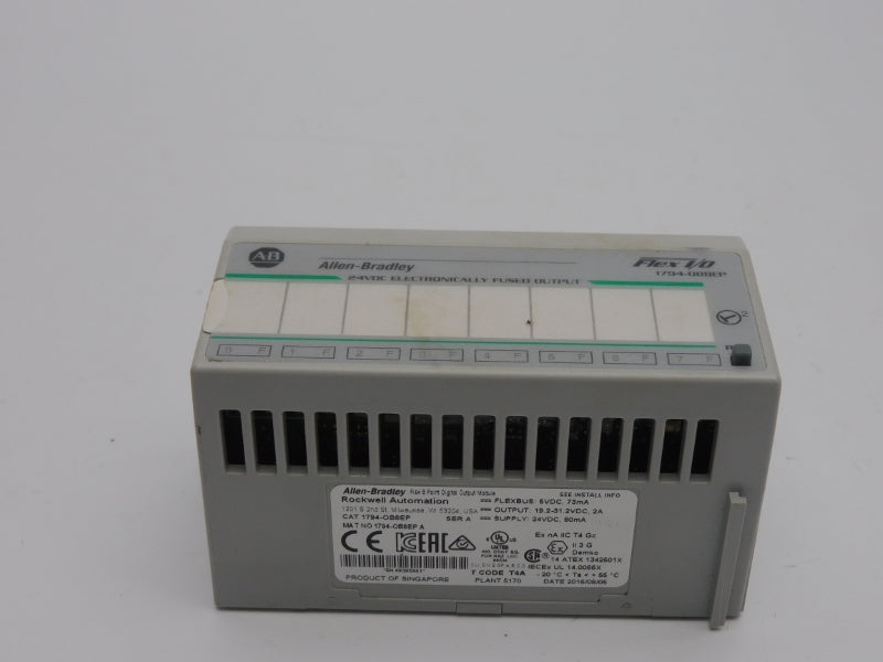 ALLEN BRADLEY 1794-OB8EP SER. A 24VDC 2A NSNP