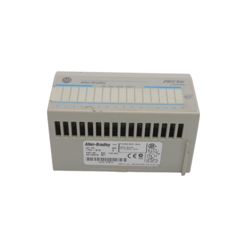 ALLEN BRADLEY 1794-IB16 SER. A REV. A01 10-31.2VDC NSNP