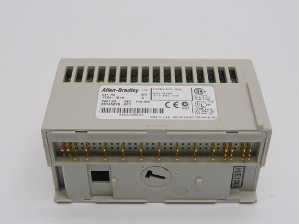 ALLEN BRADLEY 1794-IB16 SER. A REV. A01 10-31.2VDC NSNP