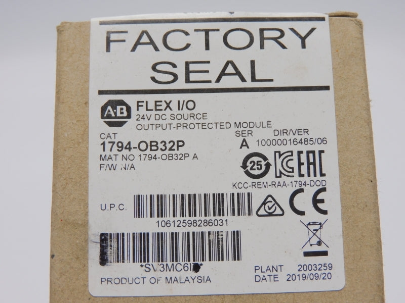 ALLEN BRADLEY 1794-OB32P SER. A VER. 06 24VDC NSMP