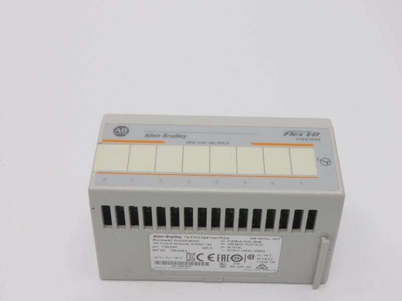 ALLEN BRADLEY 1794-OA8 SER. A 120VAC 4A NSMP