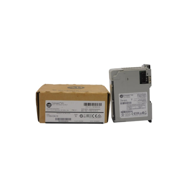 ALLEN BRADLEY 1769-OA16 SER. A F/W 3.1 VER. 03 120/240VAC 4A NSMP