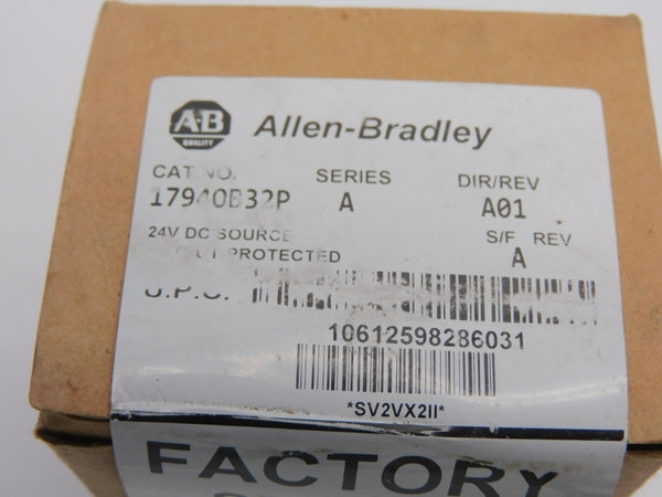 ALLEN BRADLEY 1794-OB32P SER. A VER. 01 24VDC NSMP