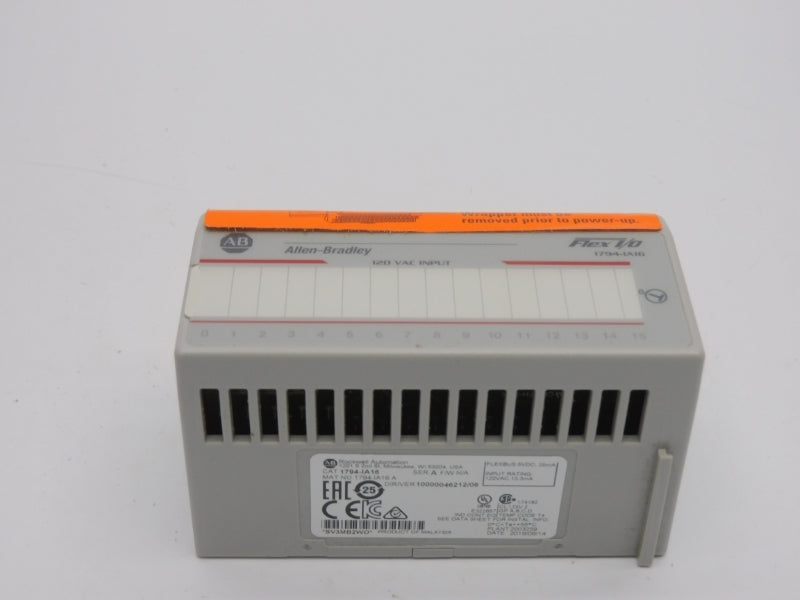 ALLEN BRADLEY 1794-IA16 SER. A VER. 06 120VAC NSMP