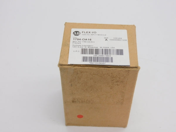 ALLEN BRADLEY 1794-OA16 SER. A VER. 08 120VDC 4.0A NSMP