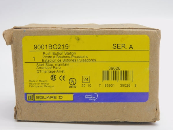 SQUARE D 9001BG215 SER. A 600V NSMP