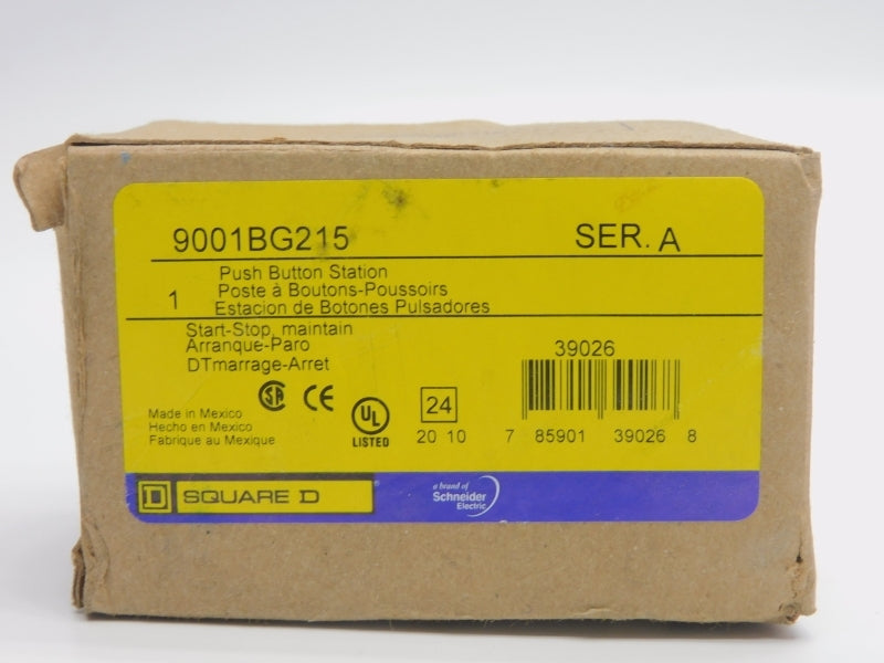 SQUARE D 9001BG215 SER. A 600V NSMP