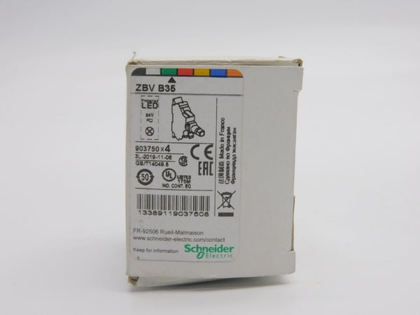 SCHNEIDER ELECTRIC ZBVB35 24V (PKG OF 4) NSMP