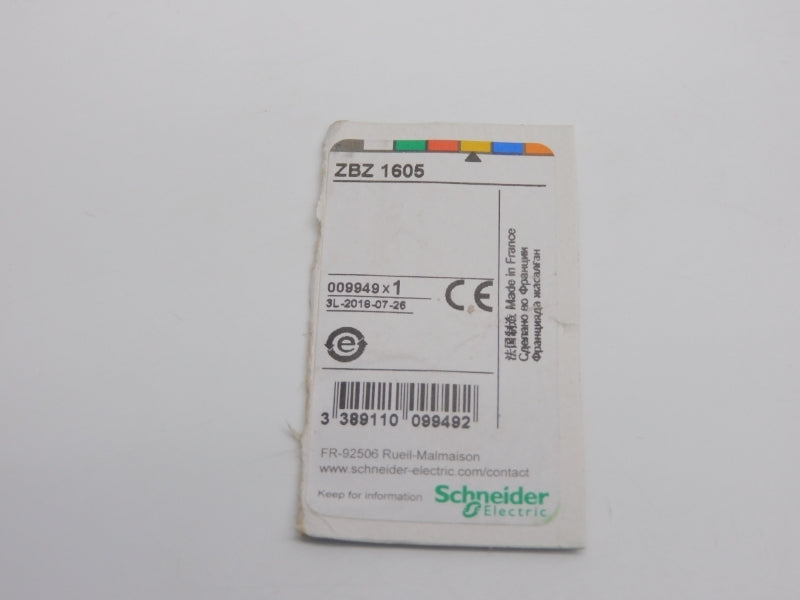 SCHNEIDER ELECTRIC ZBZ1605 NSNP