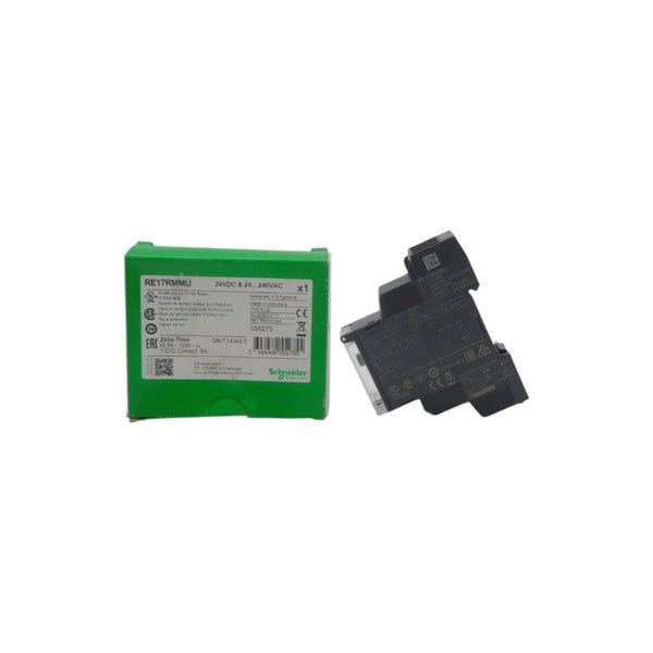 SCHNEIDER ELECTRIC RE17RMMU 24-240VAC 8A 0.1S-100H NSMP