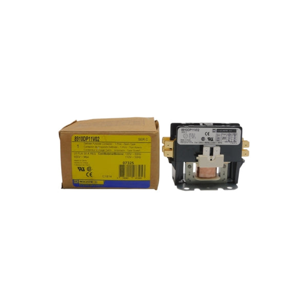 SQUARE D 8910DP11V02 SER. C 110/120V 20A (AS PICTURED) NSMP