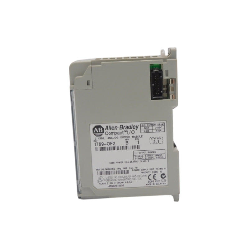 ALLEN BRADLEY 1769-OF2 SER. B F/W 2.1 REV. 1 24VDC 0.12A NSNP