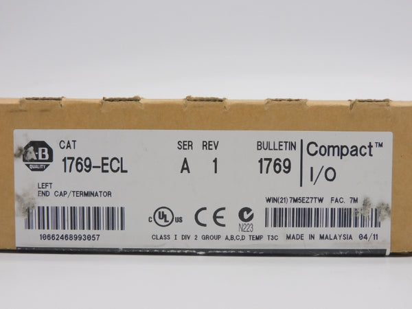 ALLEN BRADLEY 1769-ECL SER. A REV. 1 DATE: 2011 NSFS