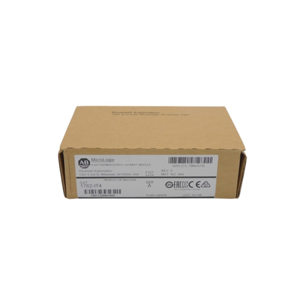 ALLEN BRADLEY 1762-IT4 SER. A F/W 1.0 REV. E DATE: 2017 NSFS