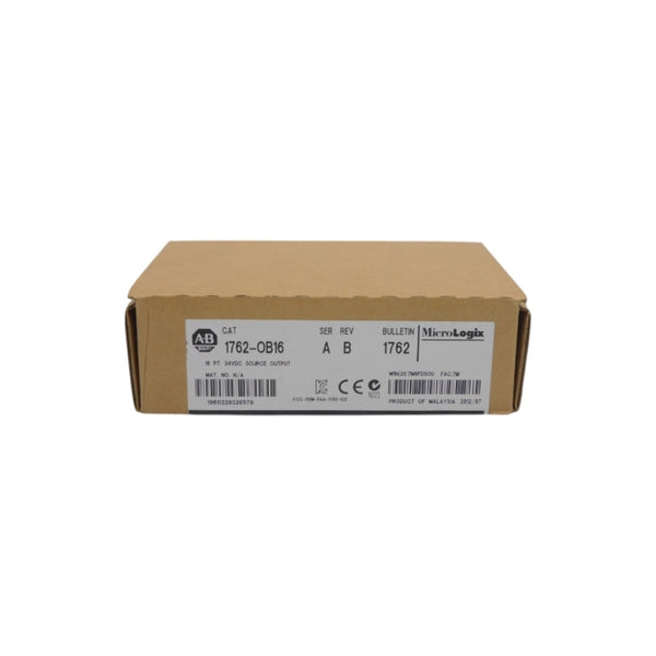 ALLEN BRADLEY 1762-OB16 SER. A REV. B 24VDC DATE: 2012 NSFS