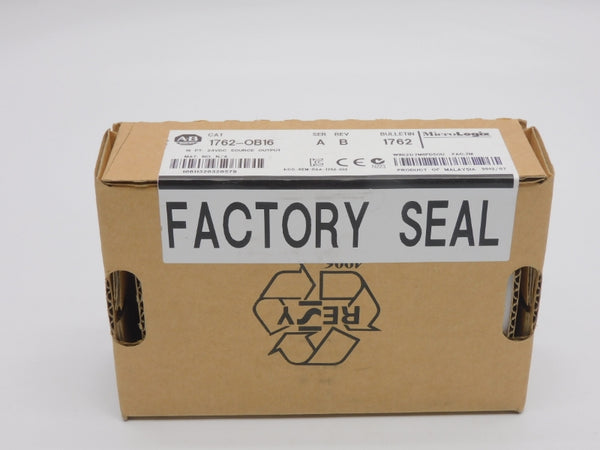 ALLEN BRADLEY 1762-OB16 SER. A REV. B 24VDC DATE: 2012 NSFS