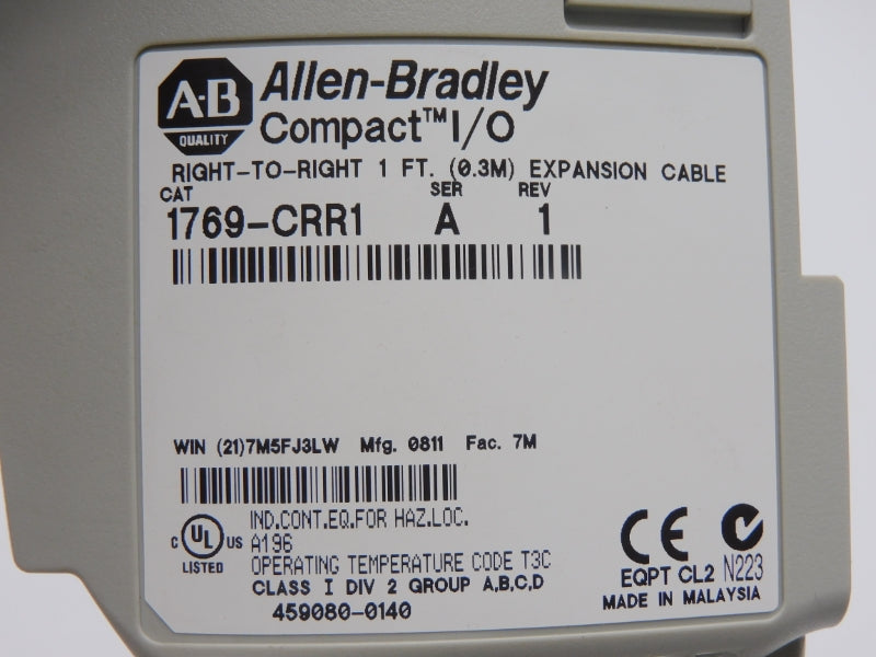 ALLEN BRADLEY 1769-CRR1 SER. A REV. 1 NSNP