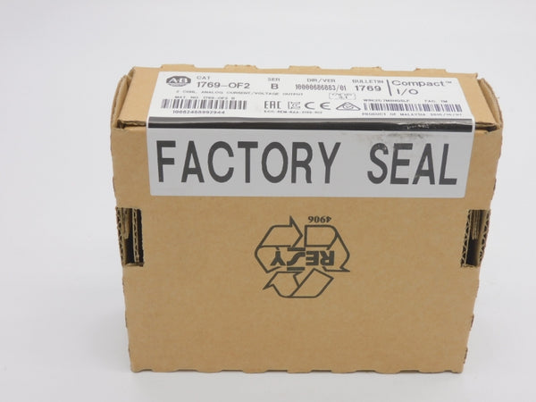 ALLEN BRADLEY 1769-OF2 SER. B F/W 3.1 VER. 01 DATE: 2015 NSFS