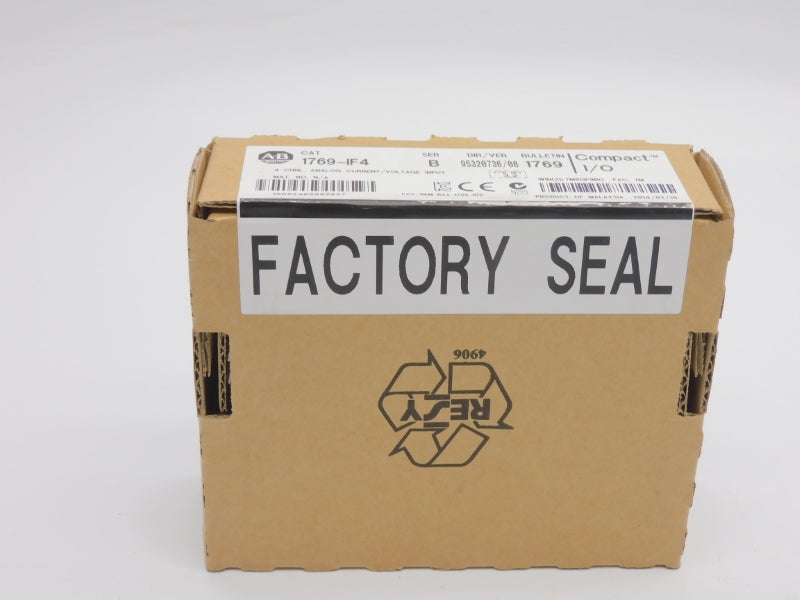 ALLEN BRADLEY 1769-IF4 SER. B F/W 3.2 VER. 08 DATE: 2014 NSFS