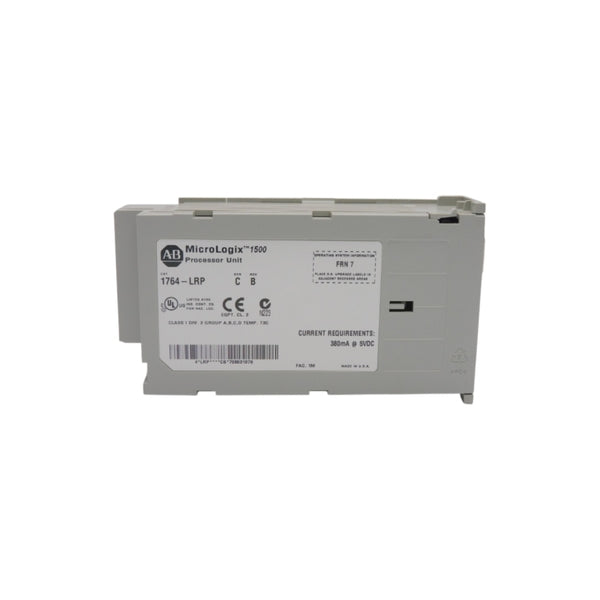 ALLEN BRADLEY 1764-LRP SER. C F/W 7 REV. B 5VDC NSNP