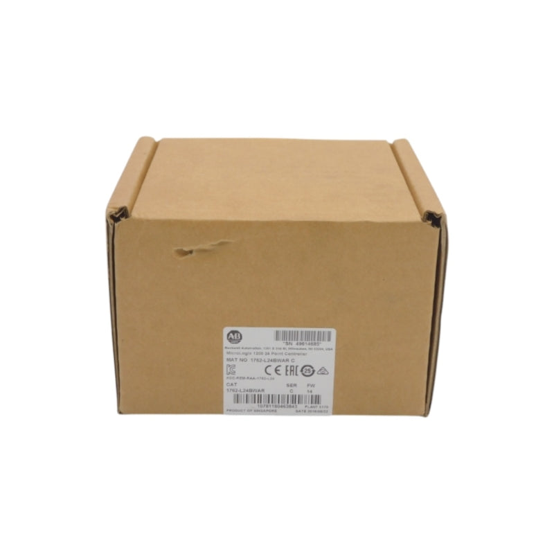 ALLEN BRADLEY 1762-L24BWAR SER. C F/W 14 DATE: 2016 NSFS
