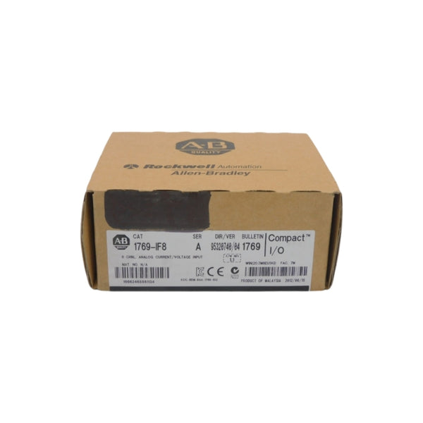 ALLEN BRADLEY 1769-IF8 SER. A F/W 1.1 VER. 04 DATE: 2012 NSFS