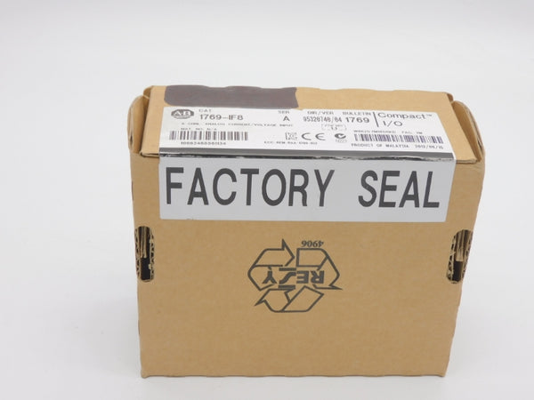ALLEN BRADLEY 1769-IF8 SER. A F/W 1.1 VER. 04 DATE: 2012 NSFS