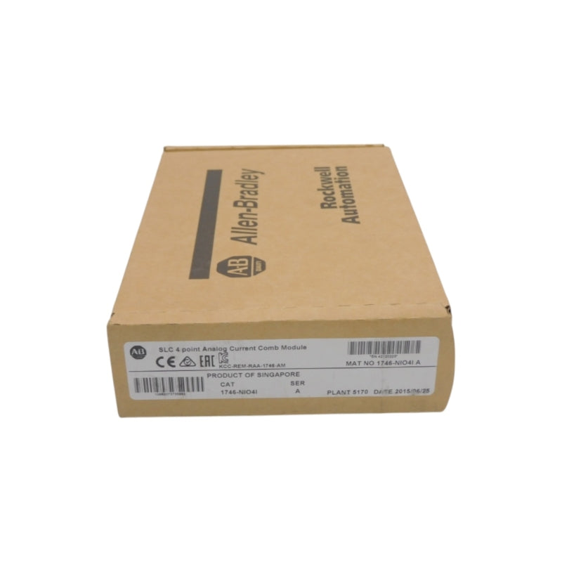 ALLEN BRADLEY 1746-NIO4I SER. A DATE: 2015 NSFS